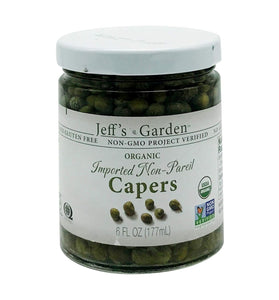 Jeffs Naturals Capers Non Pareil natural, 6 oz