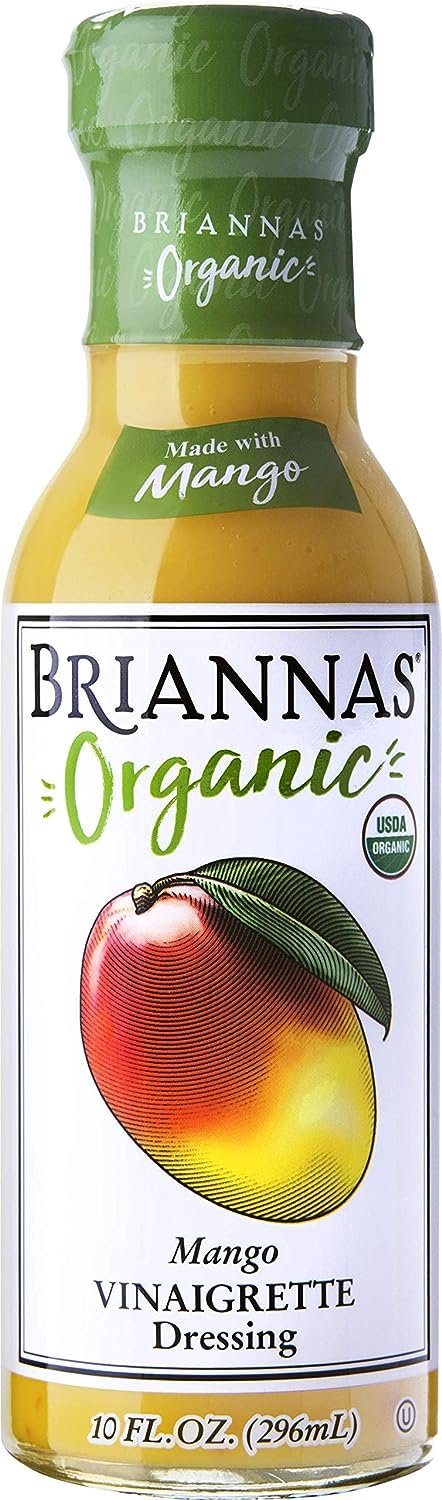 Brianna's Organic Tropical Mango Vinaigrette, 10 fl oz
