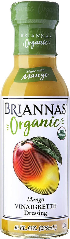 BRIANNAS Organic Tropical Mango Dressing, 10 FZ
