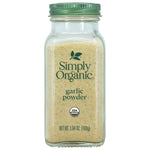 Simply Organic Garlic Powder Certified Organic, 3.64-Ounce Container