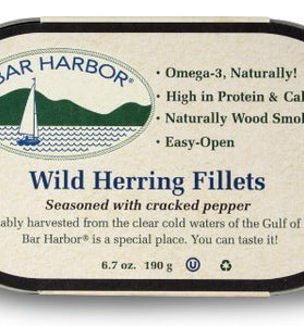 Bar Harbor Wild Herring Fillets In Tomato-Basil Sauce