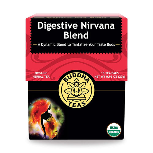 Buddha Teas Organic Digestive Nirvana Blend Herbal Tea