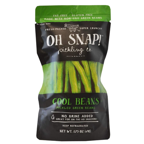 OH Snap Cool Beans Pickled Green Beans, 1.75 Ounce - 12 per case.