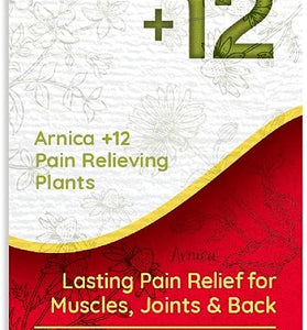 T-Relief Extra Strength Cream Arnica +12 Natural Relieving Actives for Back Pain Joint Soreness Muscle Aches & Stiffness, Whole Body Fast Acting Relief for Women & Men - 3 oz