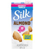 Silk Shelf-Stable Almondmilk, Unsweetened Vanilla, Dairy-Free, Vegan, Non-GMO Project Verified, 1 Quart