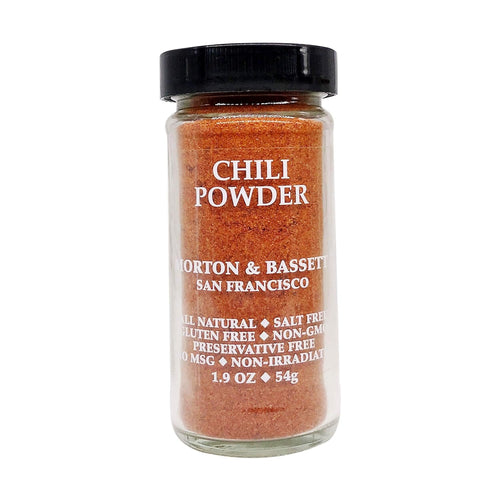 Morton & Bassett Chili Powder Seasoning, 1.9 oz