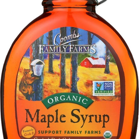 Coomb's Maple Syrup, Og, Gr B, Glass, 12-Ounce