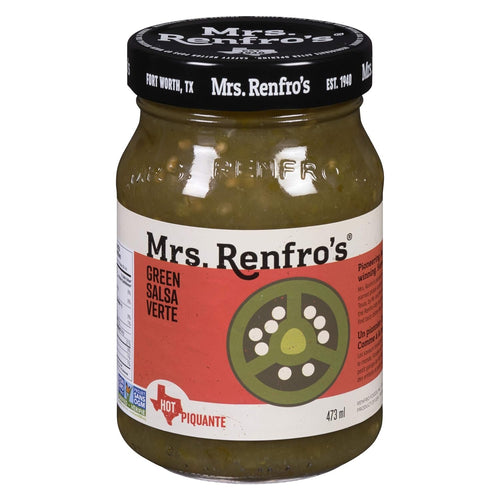 Mrs. Renfro's Hot Green Jalapeno Salsa, 16 oz