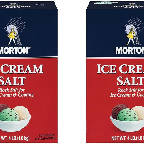Mortons Salt Rock 4 Lb Pack Of 2