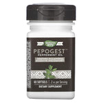 Nature's Way Pepogest Peppermint Oil 60 Softgels. Pack of 3