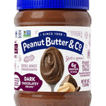 Peanut Butter & Co. Dark Chocolatey Dreams Peanut Butter, Non-GMO Project Verified, Gluten Free, Vegan, 16 oz Jar