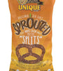 Unique Pretzels - Sprouted Splits Pretzels, Homestyle Baked, Certified OU Kosher and non-GMO, 8 Ounce Bag