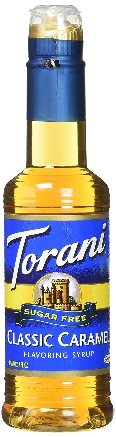 Torani Sugar Free Classic Caramel Syrup, 12.7 oz