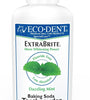 Eco-Dent ExtraBrite Baking Soda Toothpowder, Mint - Fluoride-Free Toothpaste Powder, SLS-Free Tooth Powder with Oxidizing Calcium Peroxide, Whitening Toothpaste Alternative, 2 Oz