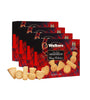 Walker's Shortbread Assorted Cookies, Pure Butter Shortbread Cookies, 5.6 Oz (Pack of 4)