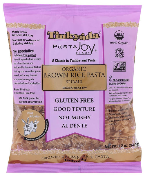 Tinkyada Organic Brown Rice Pasta, Spirals, 12 oz