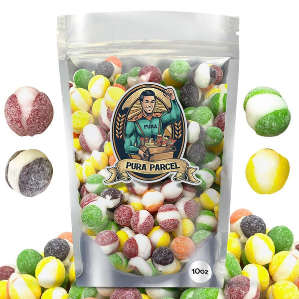 Sour freeze-dried Skittles, 10 oz resealable bag