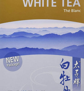 Prince of Peace Premium White Tea, 2 Pack - 100 Tea Bags Each – White Tea Bags – Prince of Peace – White Peony Tea – Camellia Sinensis Tea Bags – Prince of Peace Tea – Premium Grade Tea