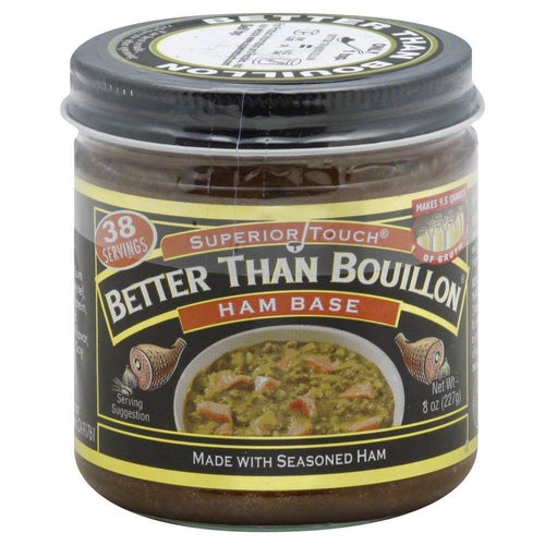Better Than Bouillon Premium Ham Base, 8 oz Jar (Pack of 6)