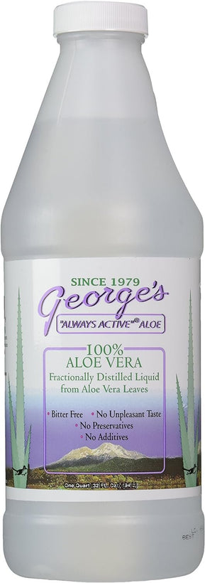 Georges Aloe Vera Drink, 32 Fl Oz (Pack of 1)