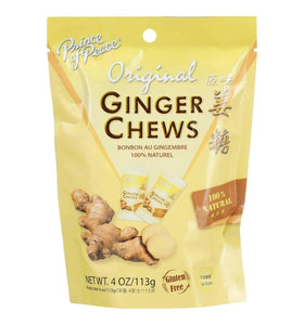 Ginger Chews Original Prince Of Peace 4 oz Bag