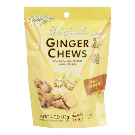 Ginger Chews Original Prince Of Peace 4 oz Bag