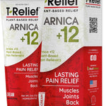 MediNatura T-Relief Natural Pain Relief with Arnica + 12 Plant-Based Pain Relievers