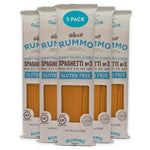 Rummo Italian Pasta GF Spaghetti No.3, Always Al Dente, Certified Gluten-Free (5 Pack, 12 Ounce Each)