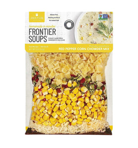 Frontier Soups Homemade In Minutes Chowder Mix, Florida Sunshine Red Pepper Corn, 5 Ounce