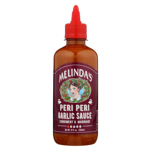 Melinda's Peri Peri Garlic Hot Sauce, 12 oz