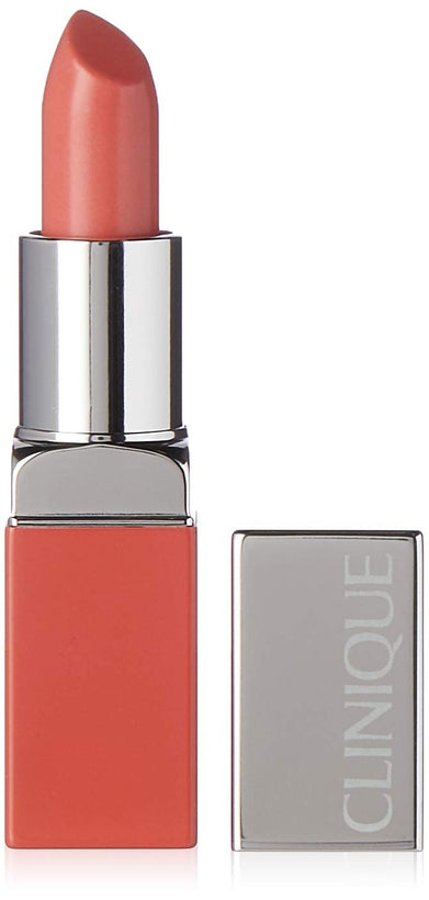 Clinique Women's Pop Lip Color + Primer Lipstick, # 18 Papaya, Luxurious yet weightless formula merges bold, 0.13 Ounce