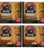 Kodiak Cakes Crunchy Granola Bar Variety Pack - Peanut Butter (2 boxes) and Chocolate Chip (2 boxes) High Protein Granola Bar Snack - 100% Whole Grain Granola Bars Bulk - (24) Total Pouches
