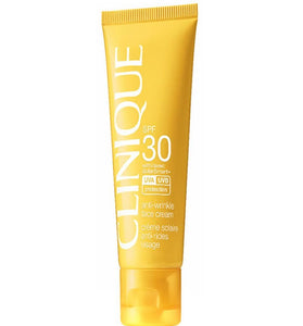 Clinique SPF 30 Sunscreen Anti-Wrinkle Face Cream, 1.7 Ounce, Multicolor