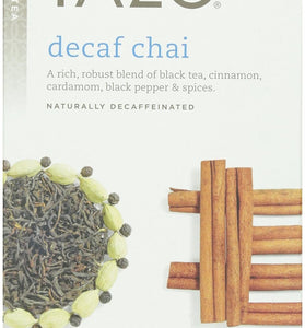 Tazo Tea, Chai Decaf Tea, Tea Bags, 20 ct