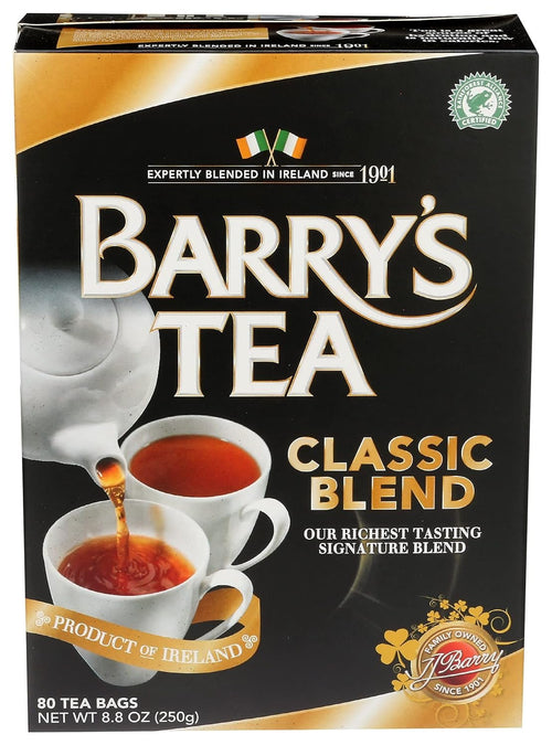 Barry's Classic Blend Tea Bags, 80 Count (8.8 oz)