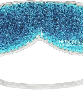 TheraPearl Eye Mask, Eye-ssential Mask with Flexible Gel Beads for Hot Cold Therapy,