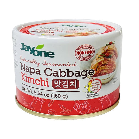 Korean Canned Kimchi, Napa Cabbage Kimchi, Naturally Fermented, Non-GMO, No preservatives, No additives- (5.64oz)