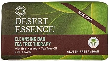 Desert Essence Creamy Coconut Soap Bar with Jojoba & Oatmeal, 5 oz