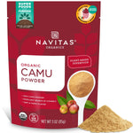Navitas Organics Camu Camu Powder, 3 oz. Bag — Organic, Non-GMO, Gluten-Free