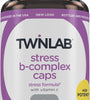 Twinlab Stress B-Complex Caps - Energy Support Supplement with Vitamin B12 and B6