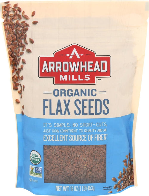 Arrowhead Mills Organic Flax Seeds, 16 oz