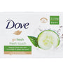 Dove:"Go Fresh" Fresh Touch Beauty Cream Bar with Cucumber & Green Tea Scent [ Italian Import ], 3.52 Ounce (Pack of 2)