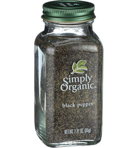 Simply Organic Black Pepper (1x2.31 OZ)