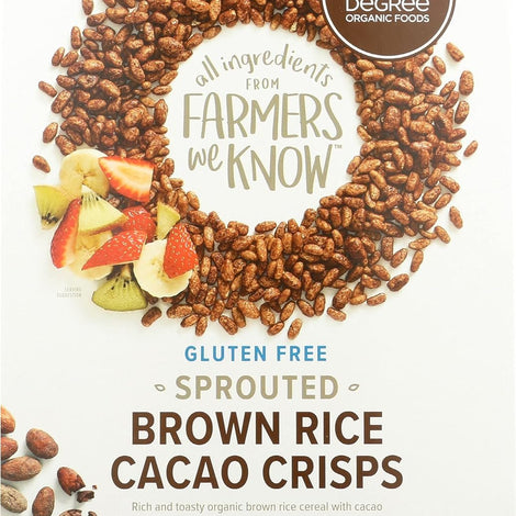 Cereal - Cacao Brown Rice Crisps 10oz USA (Case6)