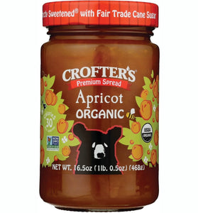 Crofter's Organic Family Size Premium Apricot Spread