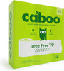 Caboo Tree Free Bamboo Toilet Paper, Septic Safe, Biodegradable Chemical Free Toilet Paper, Eco Friendly Bath Tissue with Soft, Quick Dissolving 2 Ply Sheets (300 Sheets Per Roll, 12 Double Rolls)