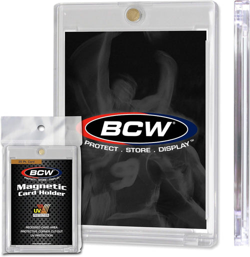 BCW 35 Pt Magnetic Card Holders with UV Protection, 10 Count