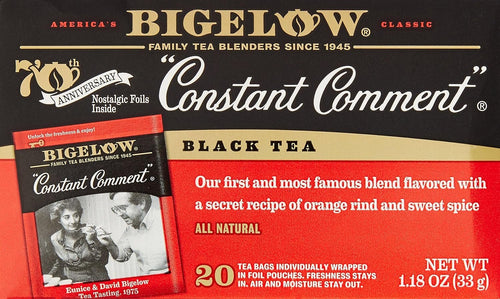 Bigelow Constant Comment Tea, 20 Bags (Pack of 6)