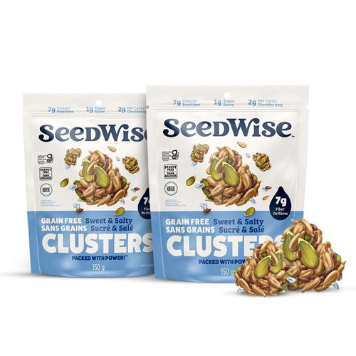 Seedwise Grain Free Sweet and Salty Granola Clusters, 5.3 oz (Pack of 3)