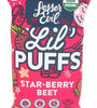 LesserEvil Organic Strawberry Beet Lil' Puffs, 2.5 OZ
